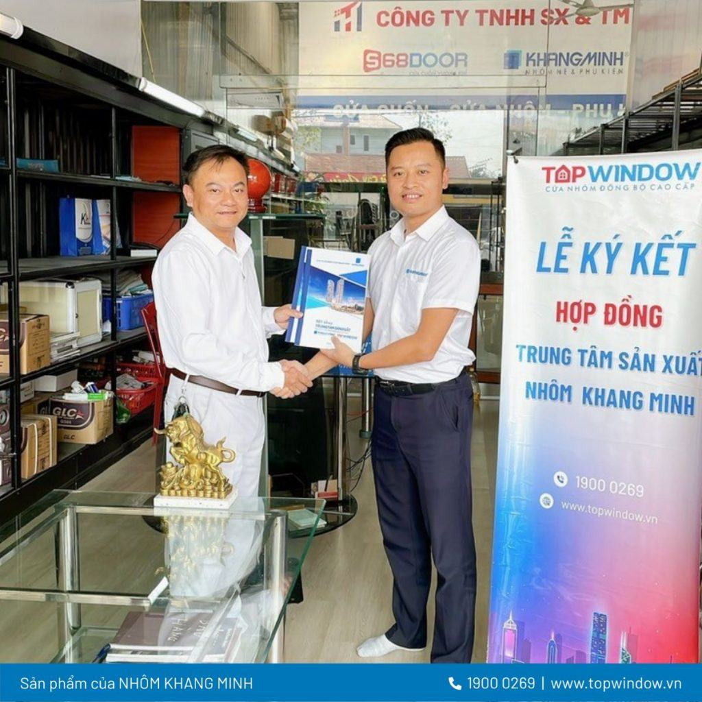 Ký Kết Hợp Đồng Triển Khai TTSX Cửa Nhôm Tại Quảng Ninh 2