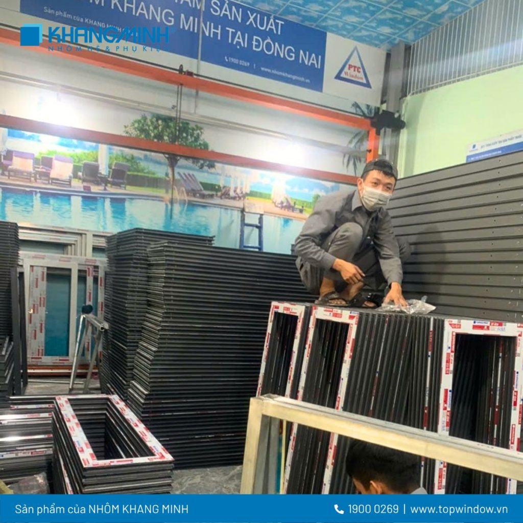 Nhôm Khang Minh Kết Hợp TTSX Tại Đồng Nai Thi Công Dự Án Nhà Ở Xã Hội A6-A7 Tại Biên Hoà