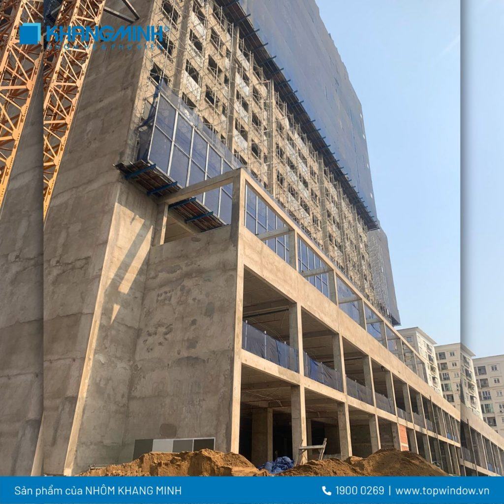 Nhôm Khang Minh Kết Hợp TTSX Tại Đồng Nai Thi Công Dự Án Nhà Ở Xã Hội A6-A7 Tại Biên Hoà