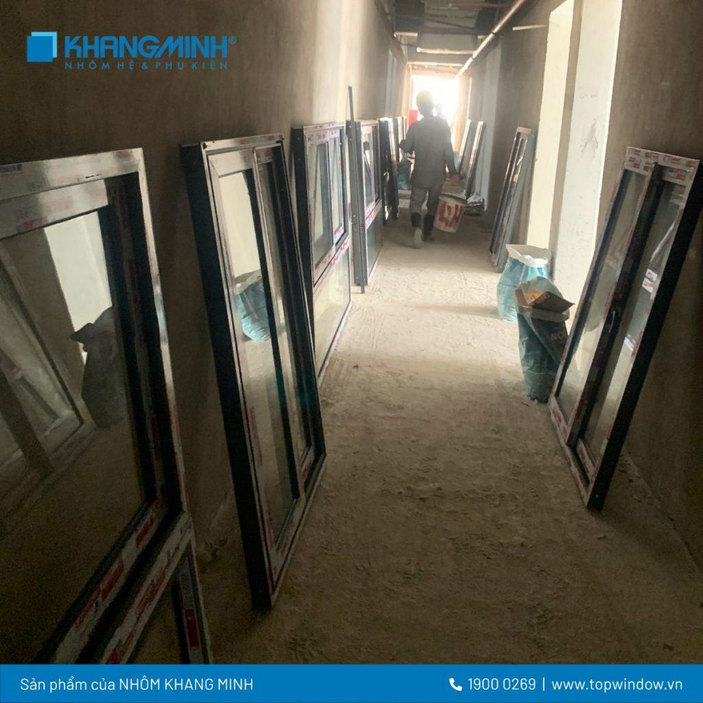 Nhôm Khang Minh Kết Hợp TTSX Tại Đồng Nai Thi Công Dự Án Nhà Ở Xã Hội A6-A7 Tại Biên Hoà