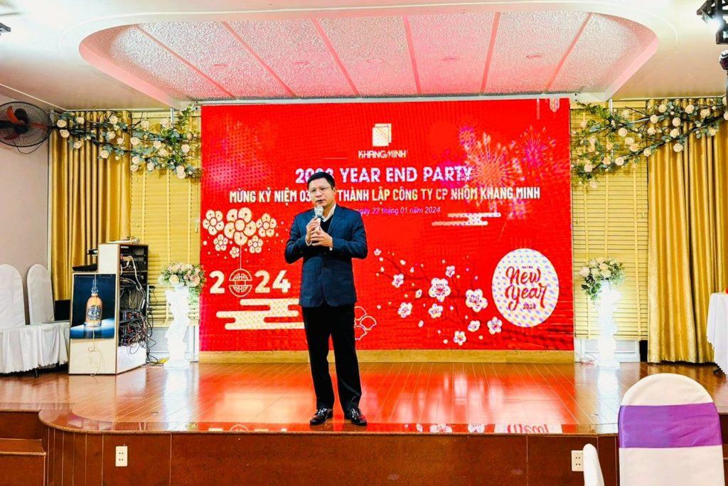 Tiệc Tất Niên 2023 Khu Vực Miền Bắc Và Mừng Kỷ Niệm 03 Năm Thành Lập Công Ty CP Nhôm Khang Minh
