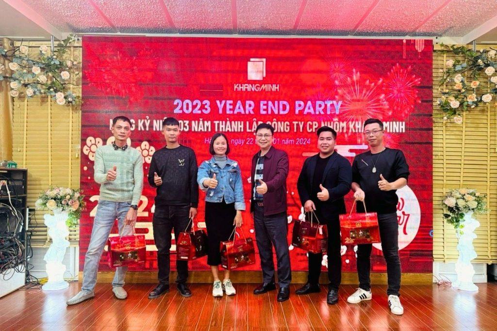 Tiệc Tất Niên 2023 Khu Vực Miền Bắc Và Mừng Kỷ Niệm 03 Năm Thành Lập Công Ty CP Nhôm Khang Minh