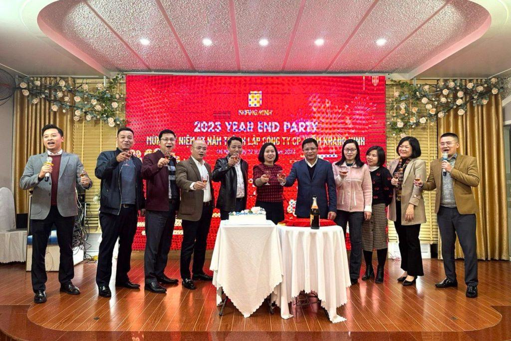 Tiệc Tất Niên 2023 Khu Vực Miền Bắc Và Mừng Kỷ Niệm 03 Năm Thành Lập Công Ty CP Nhôm Khang Minh