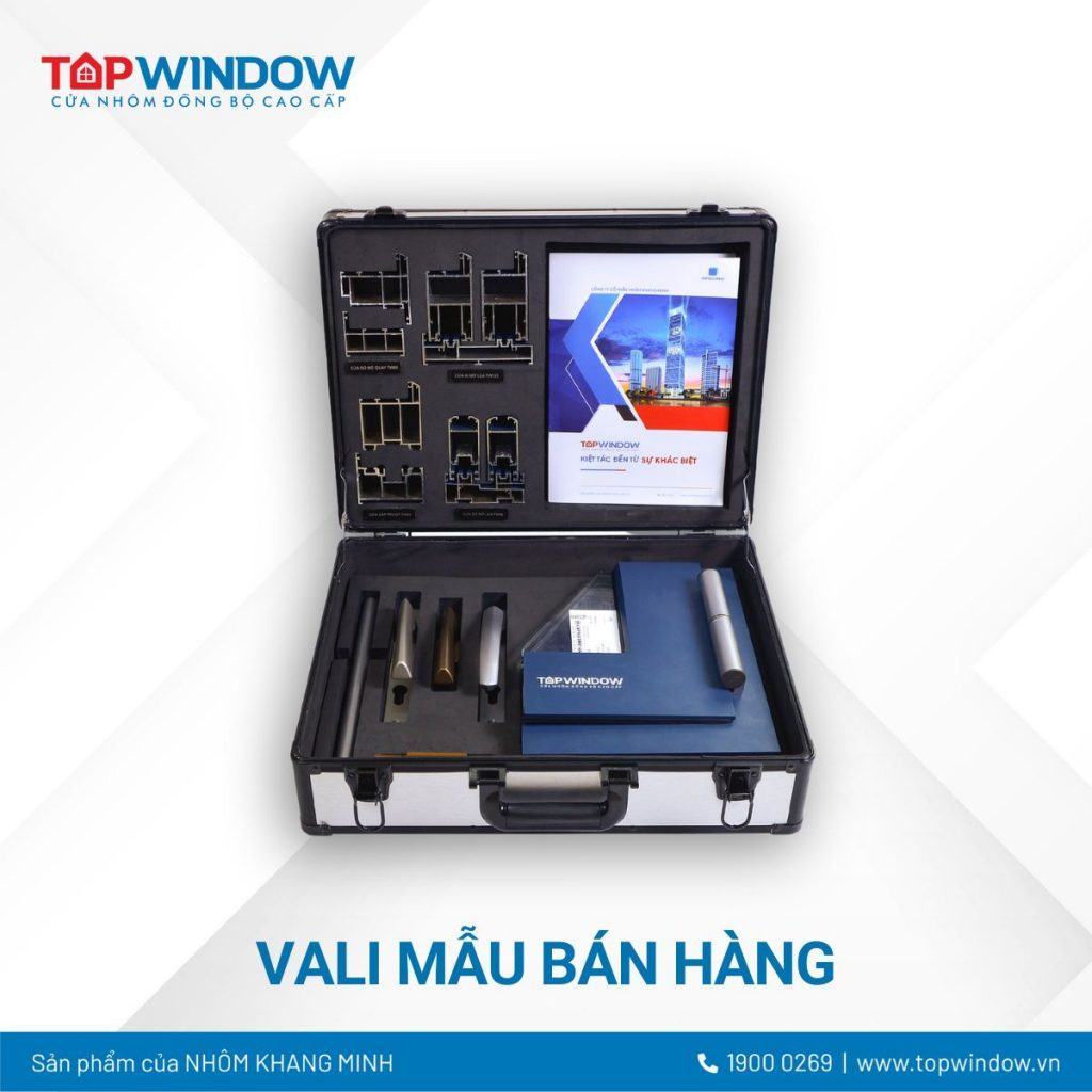 Bộ Công Cụ, Dụng Cụ Và Tài Liệu Bán Hàng Cửa Nhôm Topwindow Chuyên Nghiệp