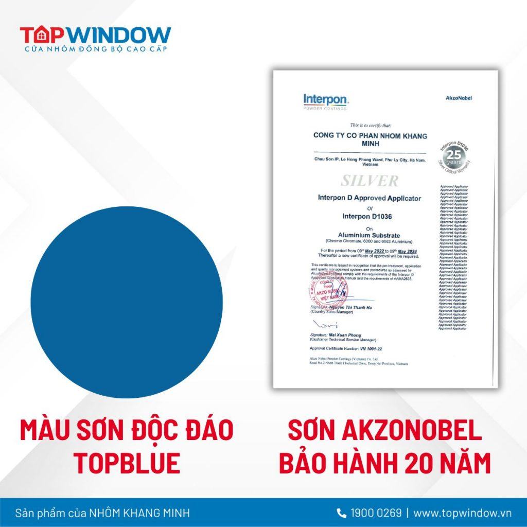 Topwindow - Special Với Những Tiêu Chuẩn Vượt Trội Cho Sản Phẩm Cửa Nhôm Đẳng Cấp