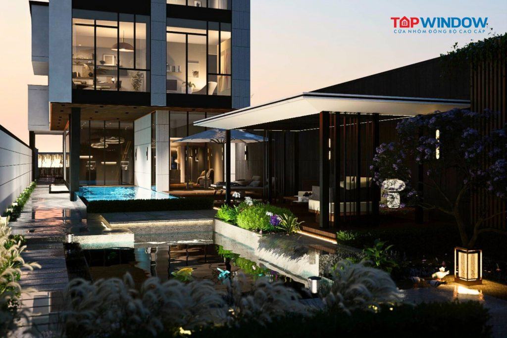 Bộ Sưu Tập Công Trình Sử Dụng Topwindow-Special Tại Trung Tâm Tp.Vĩnh Long Do TTSX Cửa Nhôm Tại Cần Thơ Triển Khai