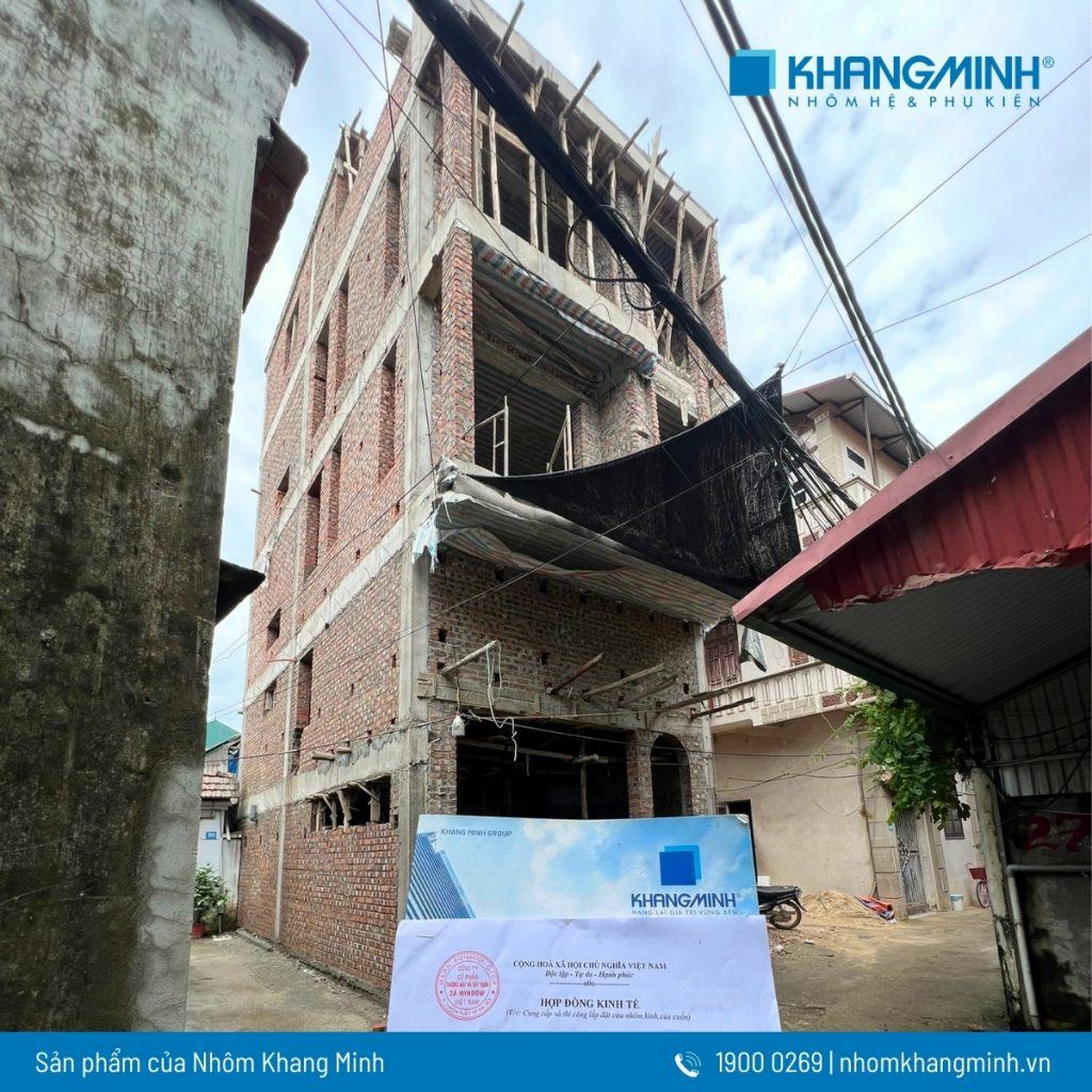 Dự Án Sử Dụng Nhôm Hệ Xingfa Tiêu Chuẩn KM-XF Và Cửa Nhôm Thông Phòng Topwindow-Room Do TTSX Cửa Nhôm Hà Nội 3 Thực Hiện