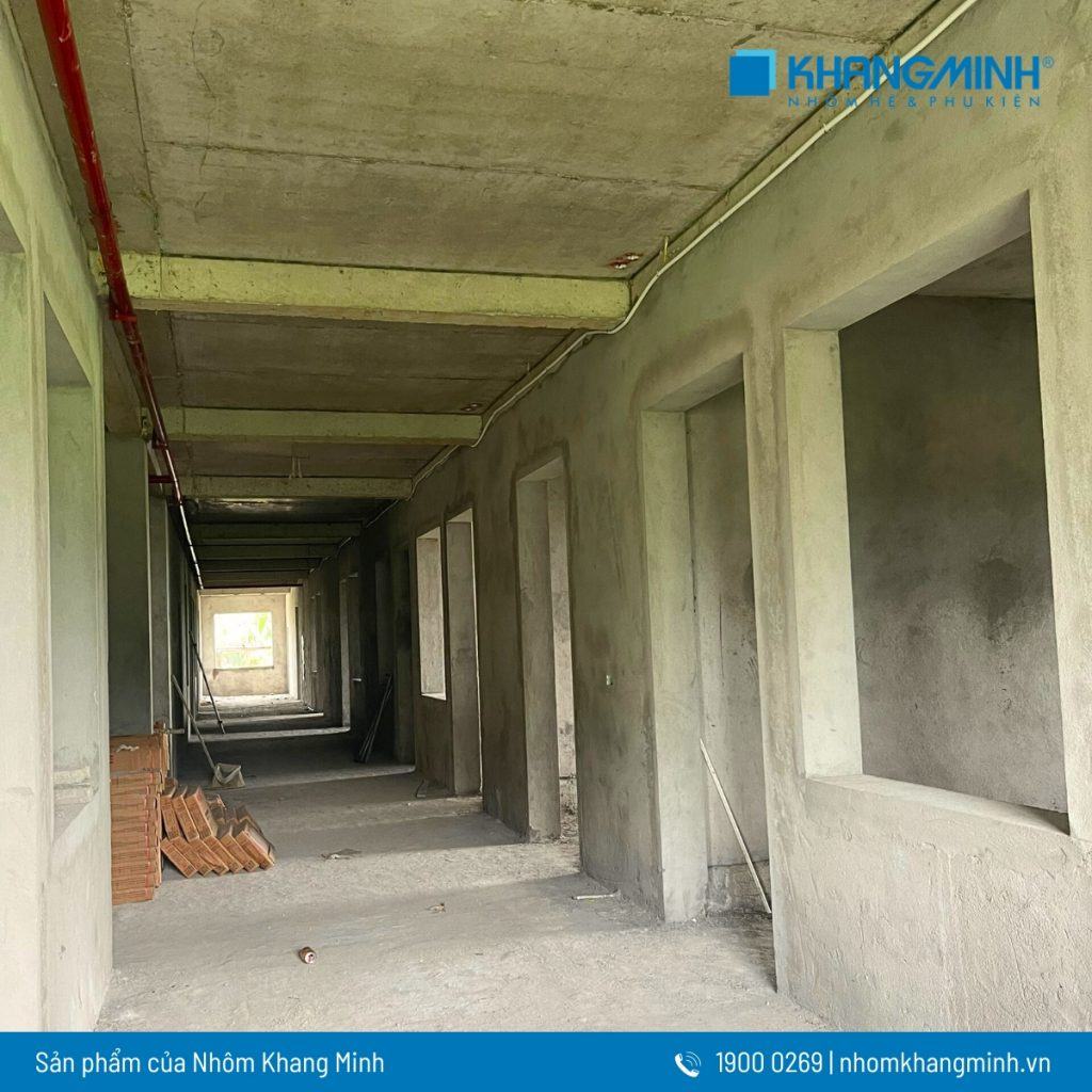 Dự Án TTYT Huyện Anh Sơn Sử Dụng Cửa Nhôm XF-ECO Do Đại Lý Cửa Nghệ An Triển Khai