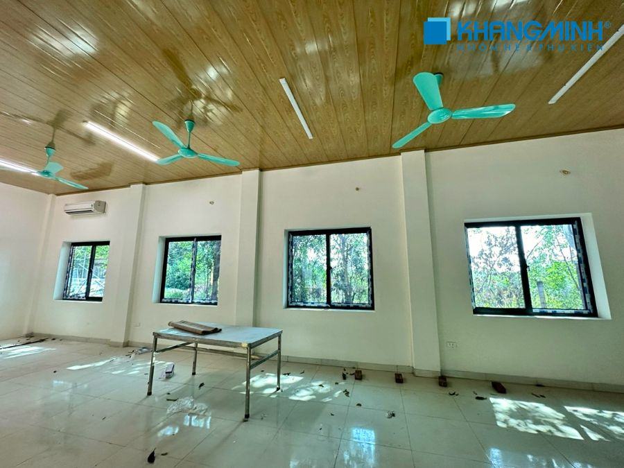 Nhôm Khang Minh Góp Mặt Tại Công Trình Nhà Bếp Ăn Công An Hình Sự Tỉnh Vĩnh Phúc